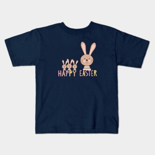 Rabbit Family Easter Kids T-Shirt